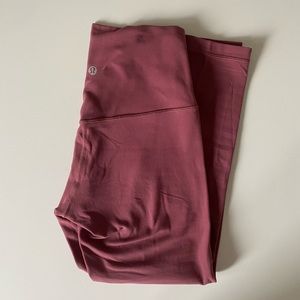 Lululemon Align Cropped Leggings - Dusty Rose